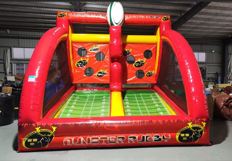 Munster Rugby target game inflatable for parties in Cork